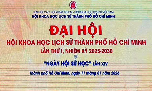 Đại hội lần I Hội Khoa học Lịch sử Thành phố Hồ Chí Minh (nhiệm kỳ 2025-2030)